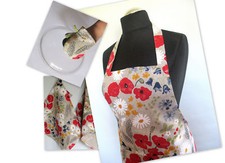 Tablier en lin linge de