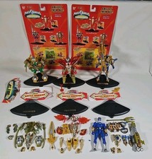 2000 TIME FORCE Power Rangers RED GREEN BLUE BATTLE WARRIOR Lot Varient COMPLETE