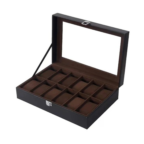 Boîte rangement cuir pu - boîte,