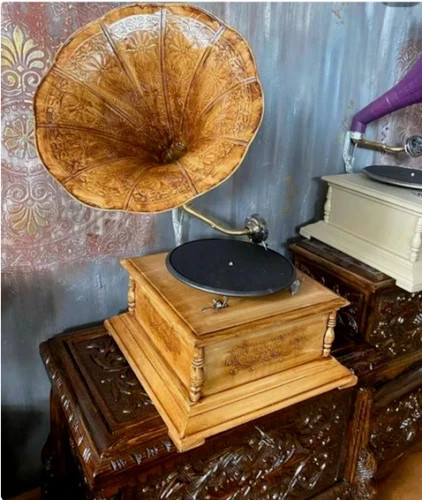Gramophone ancien phonographe - ancien,,