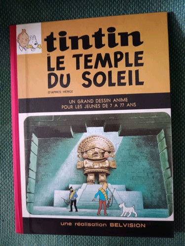 Album tintin dessin animé - album,