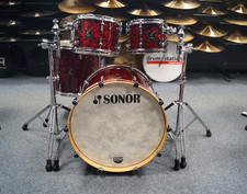 Sonor Momentum Beech Shellset " Red Pearl " - 22,10,12,16 "