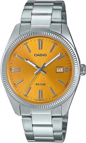 Casio montre argent analogique - montre,