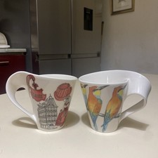 2 grand mugs  new wave avec