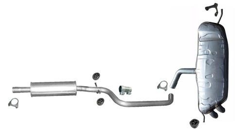 Pot échappement pour - d'échappement, vw