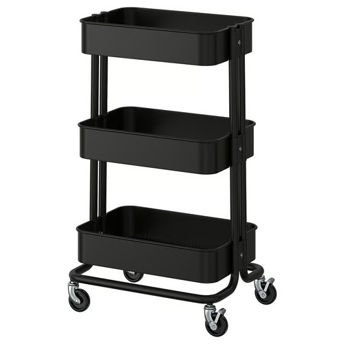 Ikea raskog utility cart - cart, black