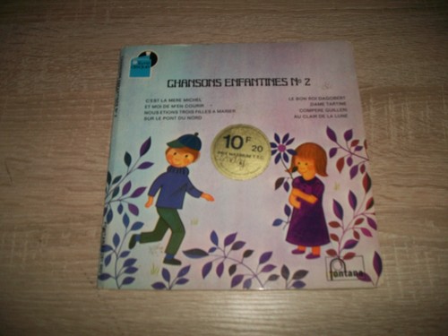 Livret vinyle 45 tours - vinyle,