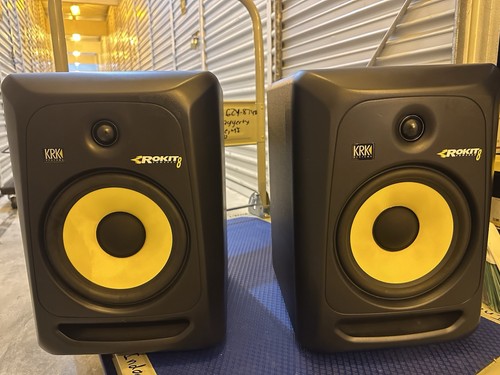 Krk studio monitor pair - 8, &