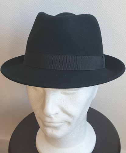 Chapeau laine noir - chapeau,