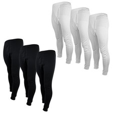 THMO - Lot de 3 Calecon Long Homme Chaud Hiver Thermique