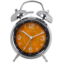 Fer Art étudiant petite réveil enfants silencieux mode Table horloge bureau créa