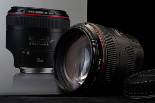 Objectif canon 85mm 2 l - 85mm,