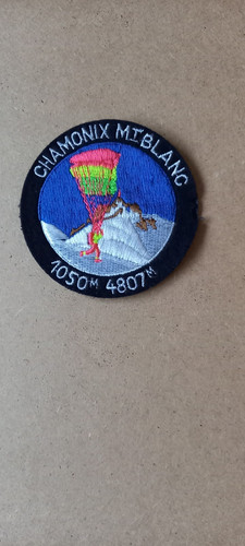 Ecusson chamonix mont blanc - chamonix,