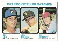 Mike Schmidt Rookie Card REPRINT 1973 Topps #615 Ron Cey ‘73 Rookie 3rd Baseman