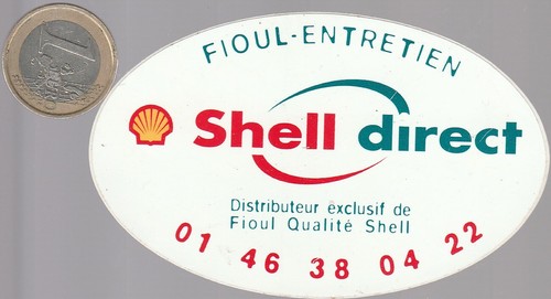 Sticker fioul shell - ,