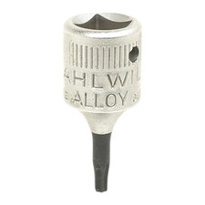 44KTX-T8 01350008 Stahlwille Torx dop voor TORX-bouten 1/4'' van verchroomd ....