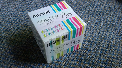 Minidisc maxell couler - minidisc,