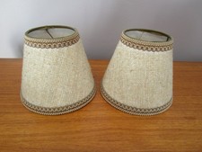 2 OFFAL - ANTIQUE DAYS PLIERS FABRIC BURLAP BROWN BRAIDS