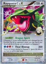 Rayquaza C LV. X - DP47 - Pokemon Diamond & Pearl Promo Ultra Rare Card LP