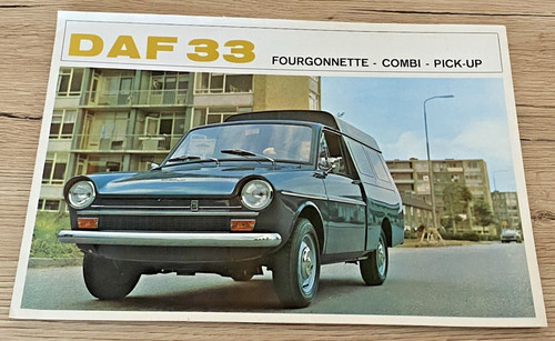 Notice commerciale daf - daf, 33