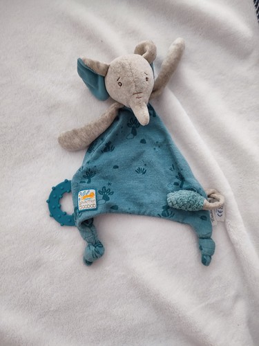 Doudou plat éléphant - doudou,