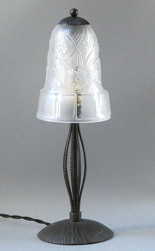 Lampe art déco hippolyte - lampe,