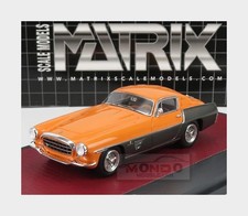 1:43 MATRIX Ferrari 375Mm Ch.0476Am Ghia Coupe 1954 Black Orange MX50604-181
