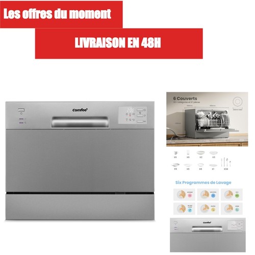 Comfee lave vaisselle compact - comfee, lave-vaisselle