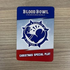 Cadeaux Glorieux Spécial De Noël Carte Promotionnelle De Blood Bowl Warhammer