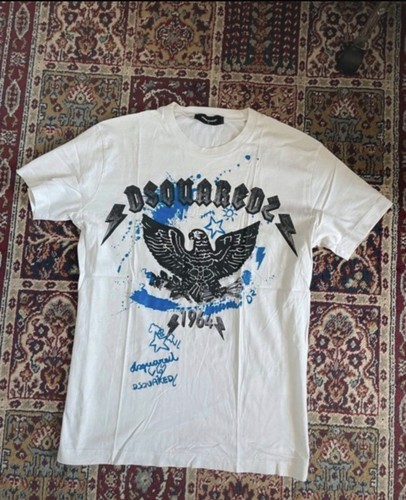 Dsquared2 shirt blanc - dsquared2, t-shirt,
