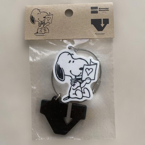Porte clés initial snoopy - initial,