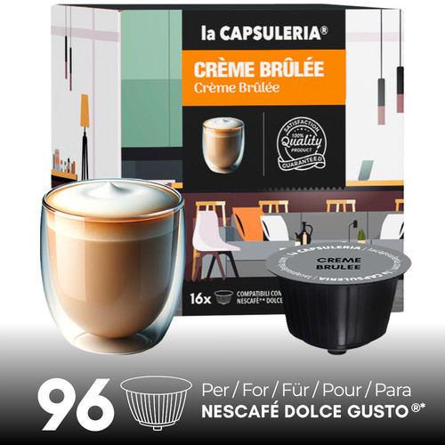 Crème brulee capsules - brulee, 96