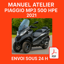 Manuel Atelier Piaggio MP3 500