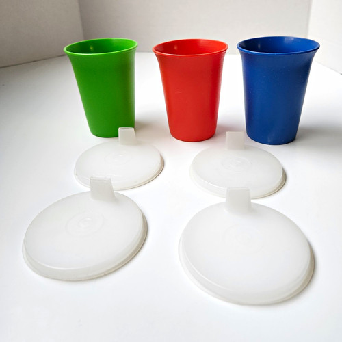 Tupperware vintage round 7oz - vintage,