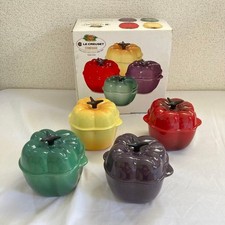 Lot de 4 mini cocottes en