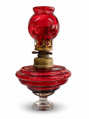 Lampe pétrole ancienne - à,