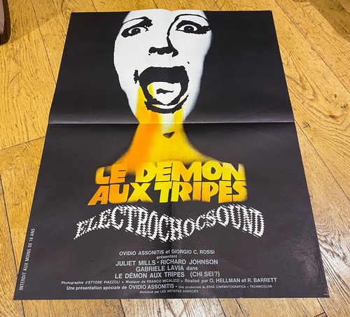 Démon aux tripes affiche - le,