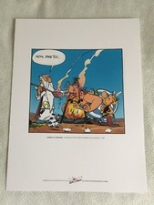 Sérigraphie Astérix et