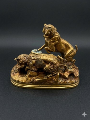 Bronze ancien signé jules - ancien,