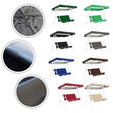 Ensemble auvent et housse de siège balançoire de jardin robuste pour résilien