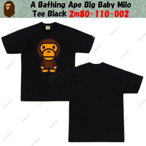 Shirt noir bathing ape - t-shirt,
