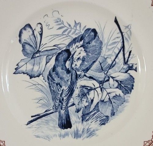 Assiette ancienne xixième - assiette,