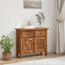 Buffet Armoire Commode Salle de Séjour Intérieur Bois d'Acajou Massif vidaXL
