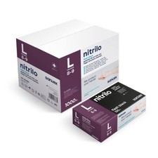 Gant nitrile S/poudre noire T/grand G