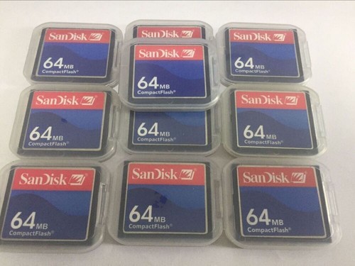 10pcs 64mb sandisk compact - sandisk,