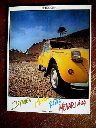Catalogue citroen 1980 - catalogue,