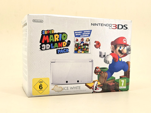 Console nintendo 3ds ice white - nintendo,