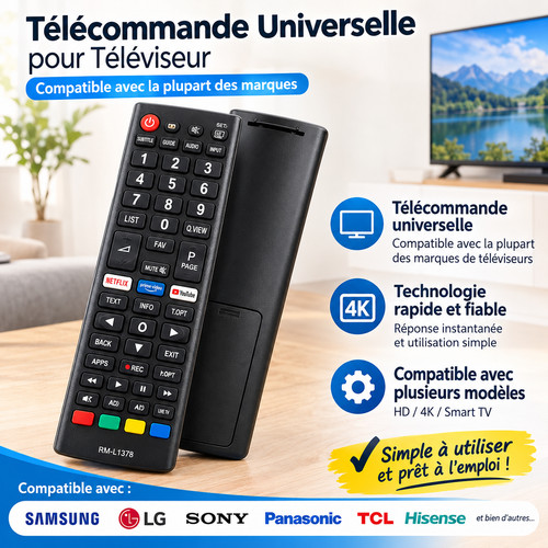 Télécommande universelle - télécommande,