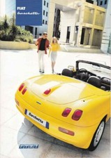 Catalogue Brochure Fiat Barchetta 11/2000 Allemagne Deutschland