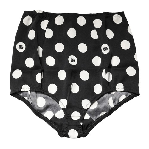 Culotte taille haute noire - , à